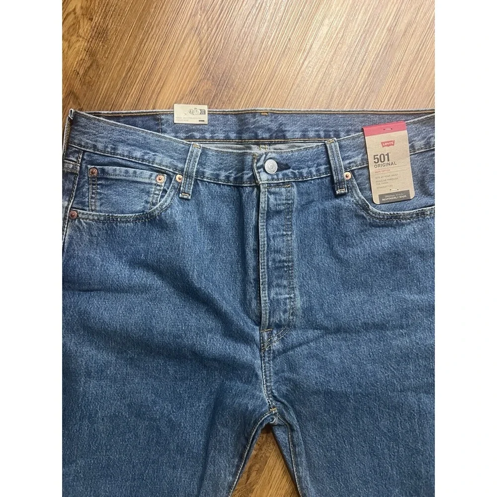 Levis 501‎ Jeans New Mens Original Button Fly